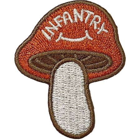 Levně NÁŠIVKA THE DUDES Infantry Patch - červená