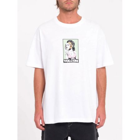 Levně TRIKO VOLCOM Underfaced Lse S/S - bílá