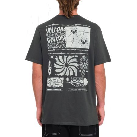 Levně TRIKO VOLCOM System Error S/S - šedá