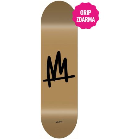 SK8 DESKA AMBASSADORS GOLDIE MEDIUM - béžová