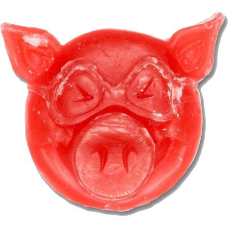 E-shop SK8 VOSK PIG WHEELS Pig Head Wax - červená