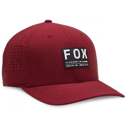 E-shop KŠILTOVKA FOX Non Stop Tech Flexfit - vínová