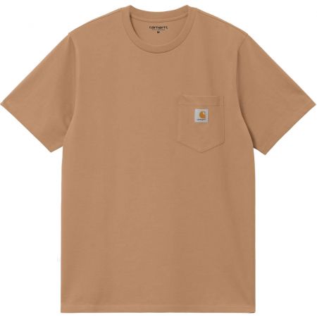 Levně TRIKO CARHARTT WIP Pocket S/S - béžová