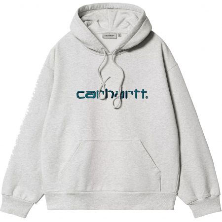 Levně MIKINA CARHARTT WIP Hooded Sweat - šedá