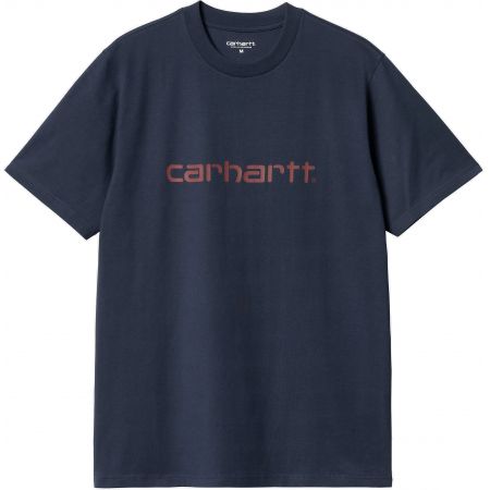 Levně TRIKO CARHARTT WIP Script S/S - modrá