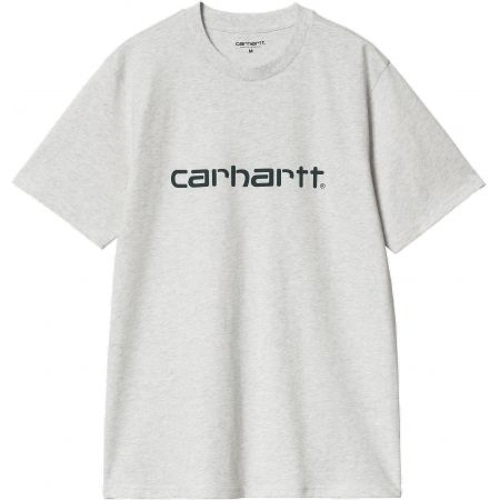 Levně TRIKO CARHARTT WIP Script S/S - šedá