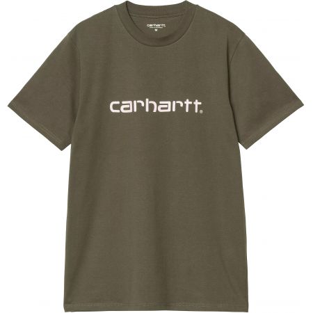 Levně TRIKO CARHARTT WIP Script S/S - hnědá