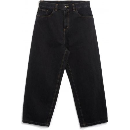 Levně KALHOTY CARHARTT WIP Brandon 5-Pocket De - černá