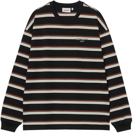 Levně TRIKO CARHARTT WIP Holm L/S - černá