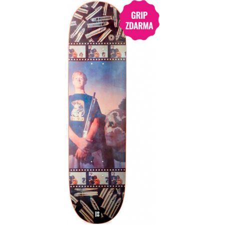 Levně SK8 DESKA PLAN B Shotgun Danny Way - červená