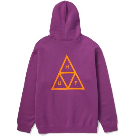 E-shop MIKINA HUF Set Triple Triangle Hoodie - fialová