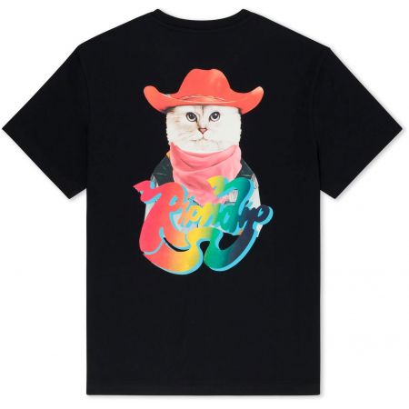 Levně TRIKO RIPNDIP YEE HAW - černá