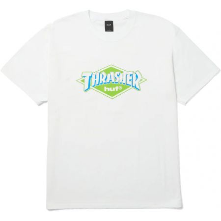 Levně TRIKO HUF x Thrasher Logo - bílá