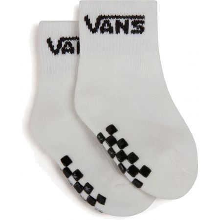 Levně PONOŽKY VANS Classic Crew 2-Pack KIDS - bílá
