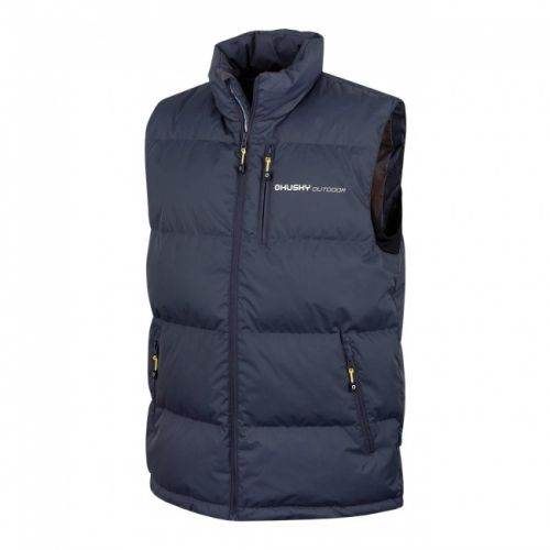 Husky unisex péřová vesta   Deep šedá, XXL