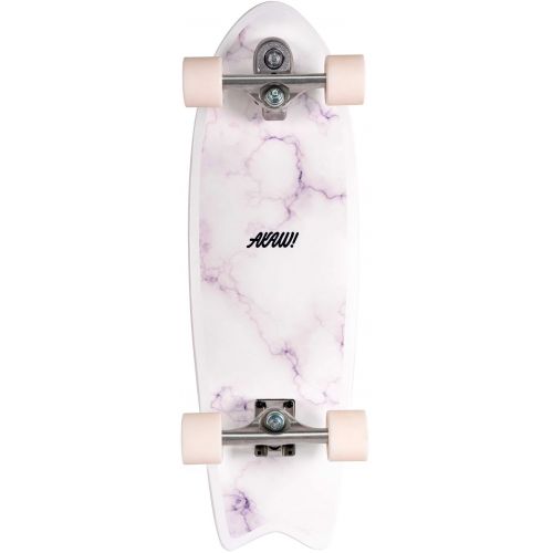 SURFSKATE AKAW Marble Wave White