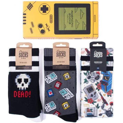 PONOŽKY AMERICAN SOCKS Gamer Box - Giftb