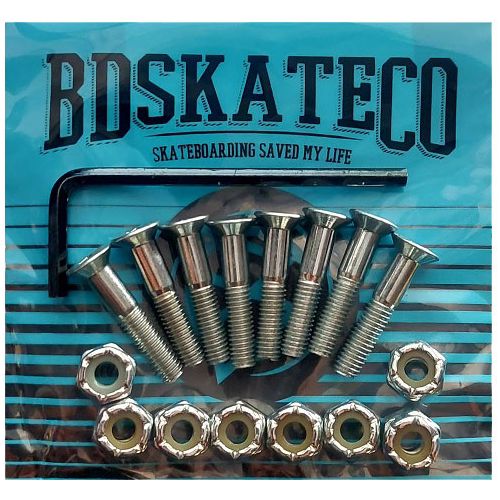 SK8 ŠROUBKY BDSKATECO Silver