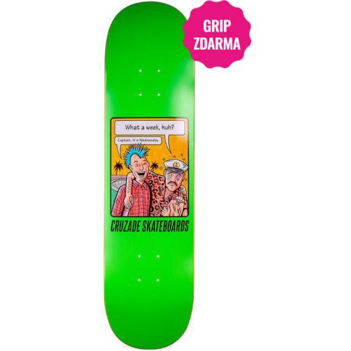 SK8 DESKA CRUZADE Wednesday Meme