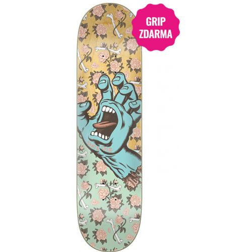 SK8 DESKA SANTA CRUZ Floral Decay Hand