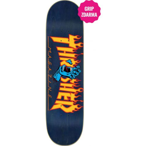 SK8 DESKA SANTA CRUZ Thrasher Screaming 