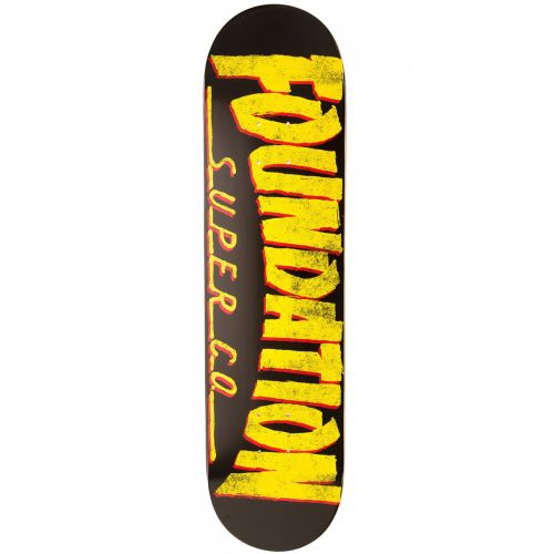 SK8 DESKA FOUNDATION THRASHER BLACK