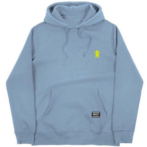 MIKINA GRIZZLY Og Bear Embroidered Hood