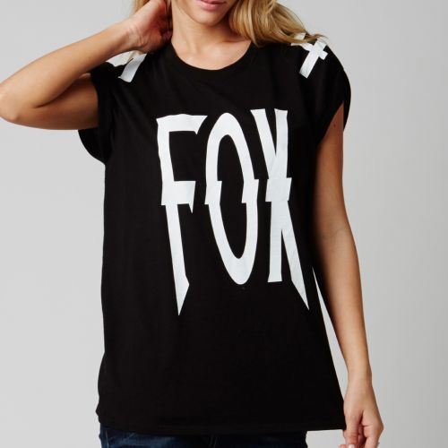 FOX LOCK DOWN CREW ROLL SS WMS TRIKO