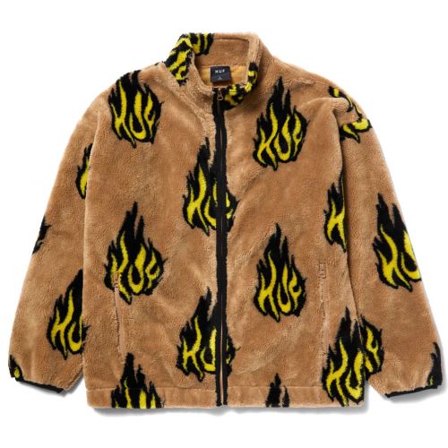 MIKINA HUF Flamin Zip Sherpa Fleece