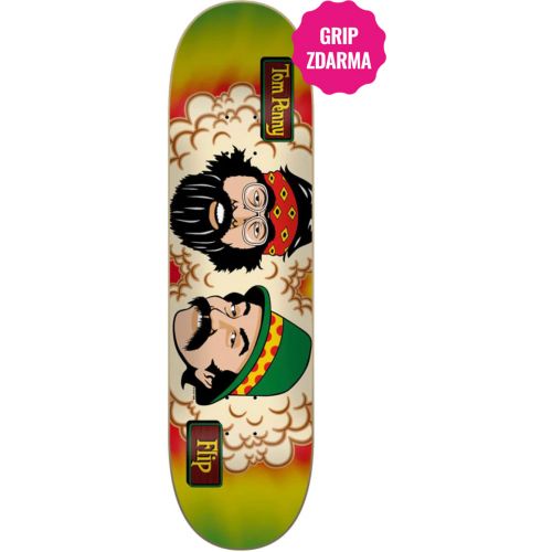 SK8 DESKA FLIP Penny Toms Friends Tie Dy