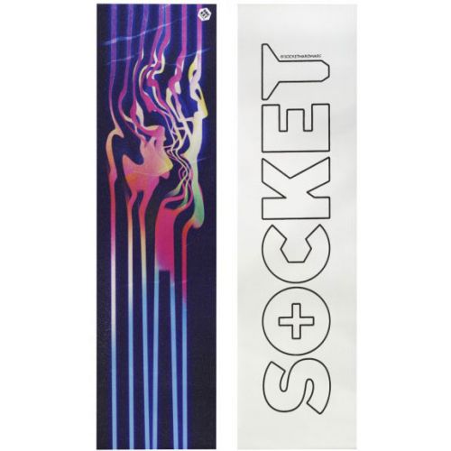 SK8 GRIP SOCKET NEON LINES