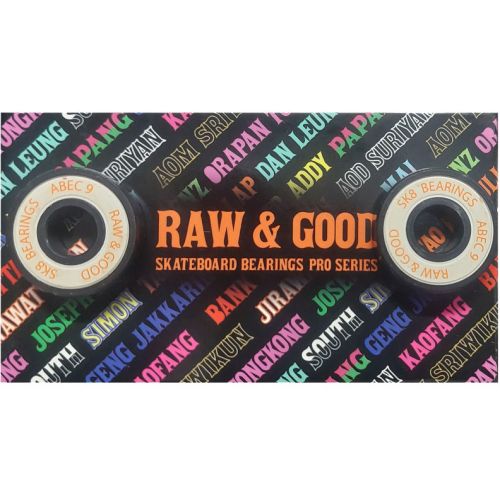 SK8 LOŽISKA RAW&GOOD Jirawat Paoin