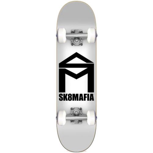 SK8 KOMPLET SK8MAFIA House Logo White Mi