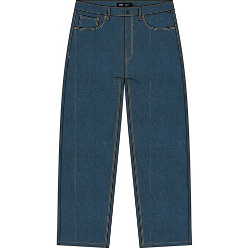 KALHOTY VANS Check-5 Loose Denim KIDS