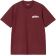 TRIKO CARHARTT WIP University Script S/S
