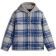 BUNDA VANS Piedmont Hooded Plaid Shacket