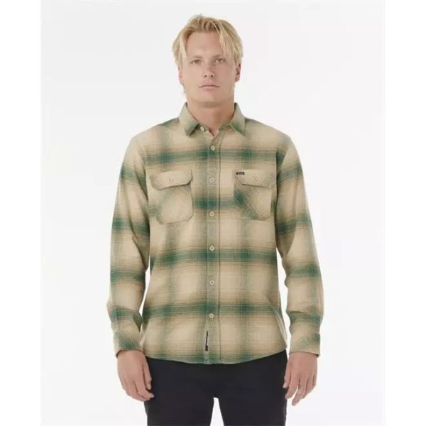 Košile Rip Curl Count Flannel - Béžová - Xxl
