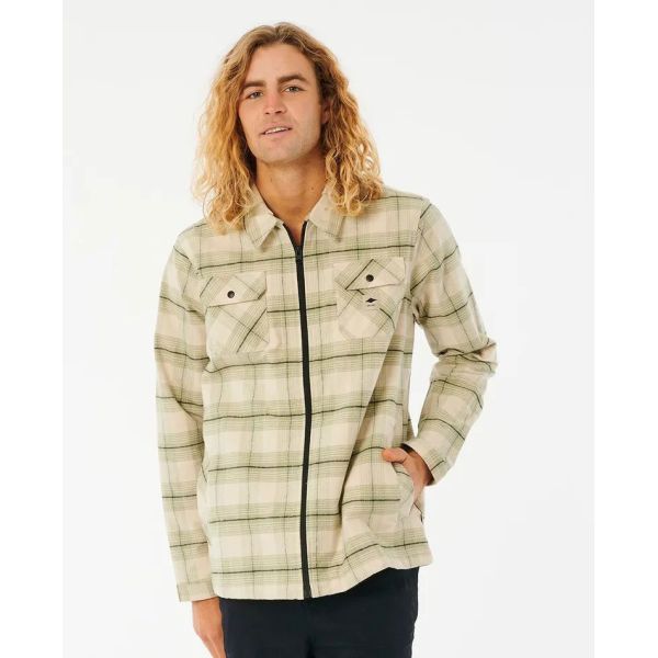 Košile Rip Curl Quality Surf Products Sh - Béžová - Xl