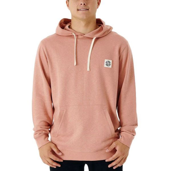 Mikina Rip Curl Swc Rails Hood - Růžová - Xxl