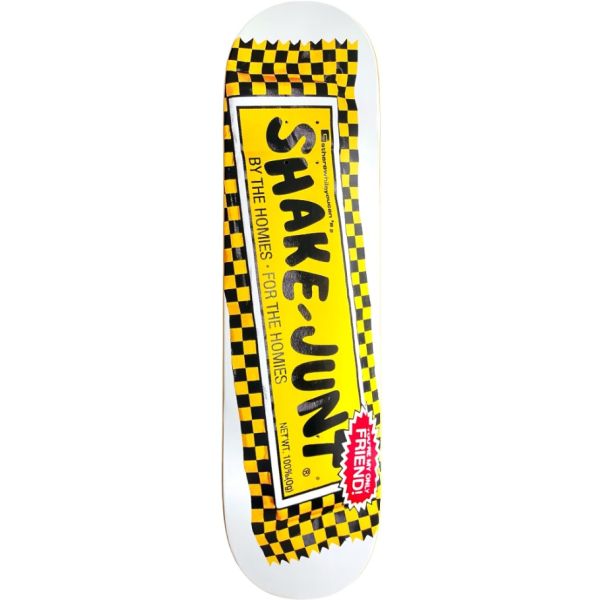 Sk8 Deska Shake Junt Candy - Žlutá - 8.0