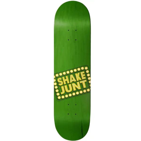Sk8 Deska Shake Junt Box Logo - Zelená - 8.0
