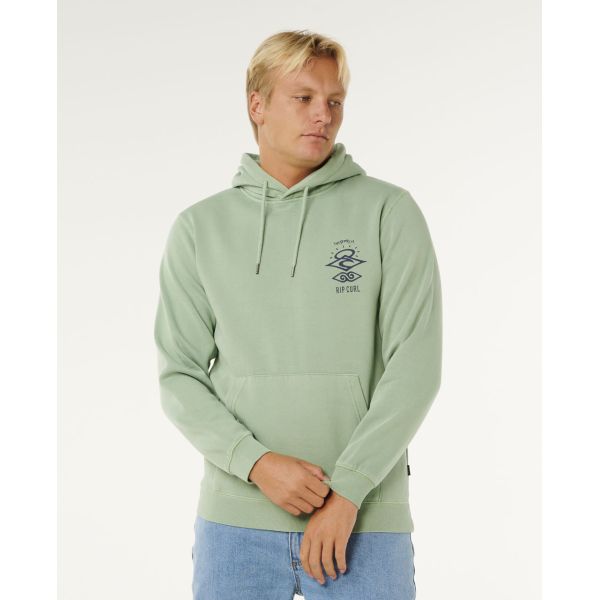 Mikina Rip Curl Search Icon Hood - Zelená - Xl