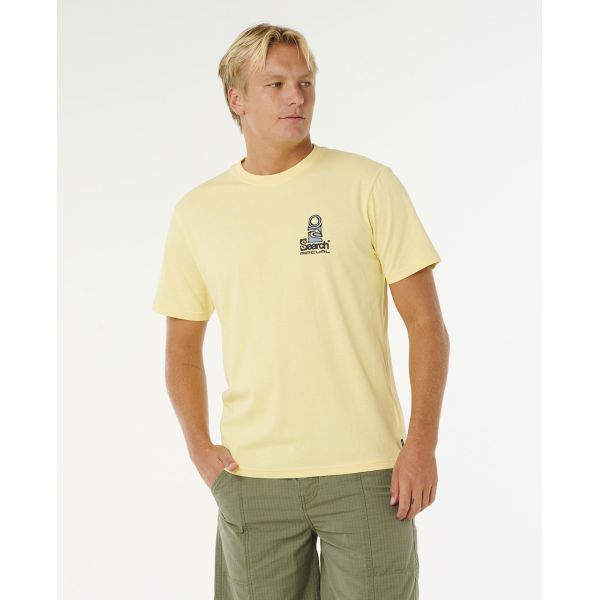 Triko Rip Curl Vaporcool Search Stack - Žlutá - L