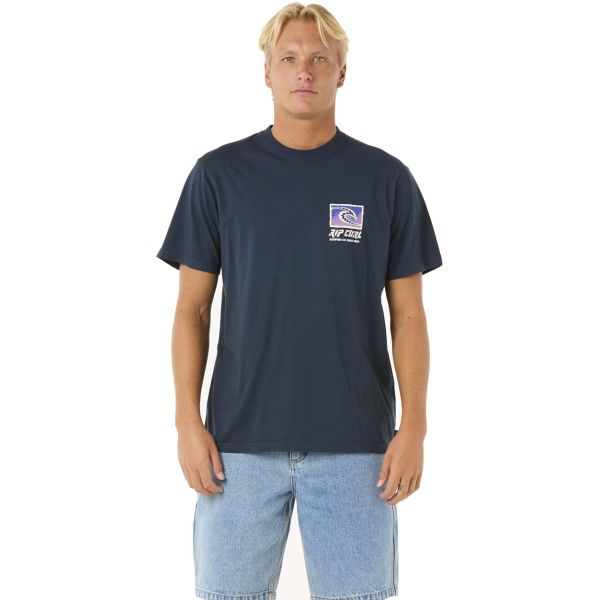 Triko Rip Curl Raw Energy Trad - Černá - Xl