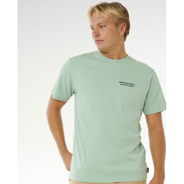 Triko Rip Curl Vaporcool Search Peak - Zelená - M