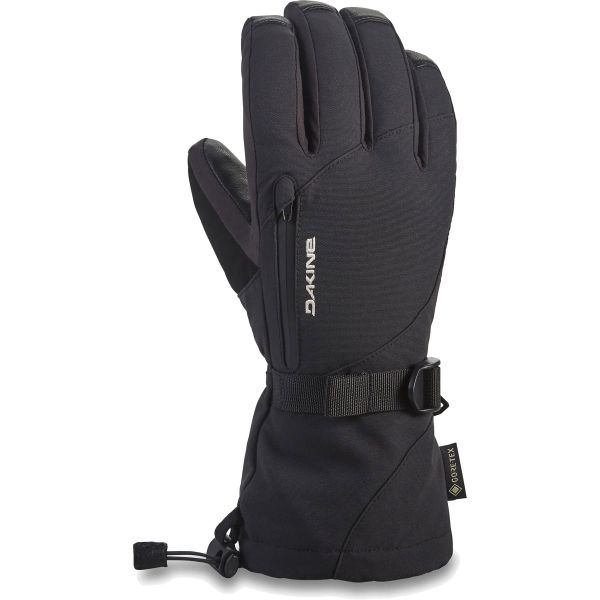 Rukavice Dakine Leather Sequoia Gore-Tex - Černá - S