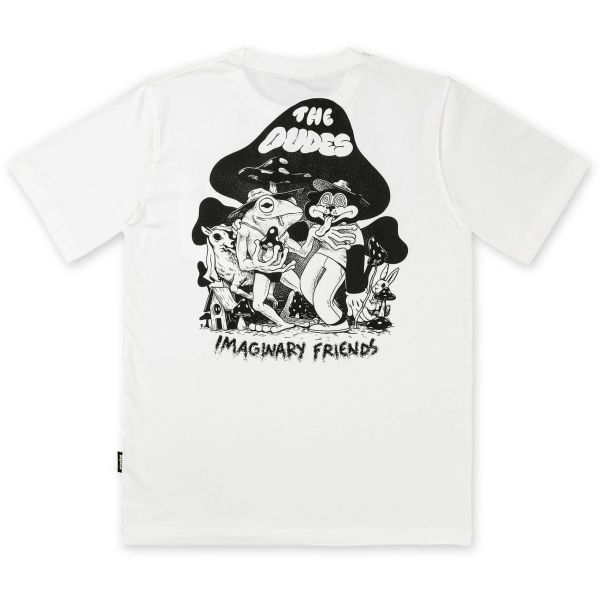Triko The Dudes Imaginary Friends - Bílá - Xxxl