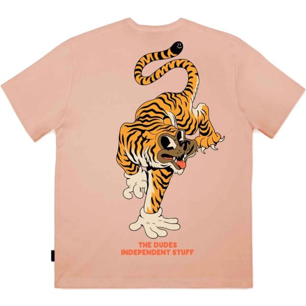 Triko The Dudes Tiger Bear Classic Premi - Růžová - Xs
