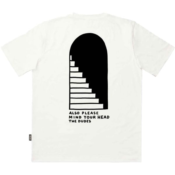 Triko The Dudes Mind Your Mind Classic - Bílá - Xxxl