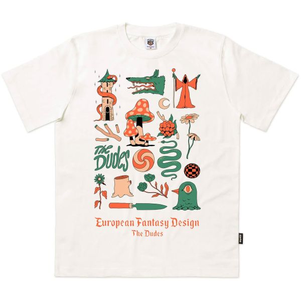 Triko The Dudes European Fantasy Design - Bílá - Xl